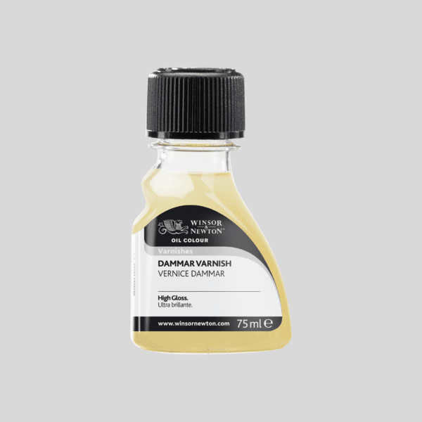 884955015223-W&N OIL MEDIUM 75ML DAMMAR VARNISH.