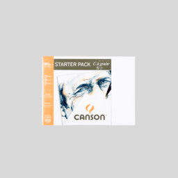 Canson Starter Pack  C.A. Grain 180g 10sh
