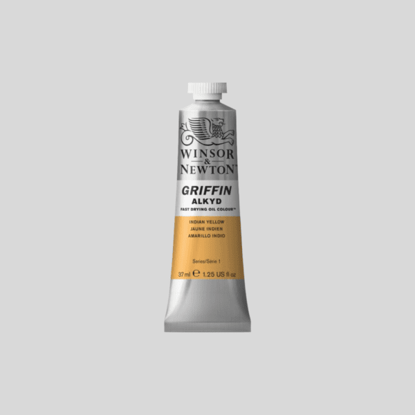Winsor&N Griffin Alkyd Fast Drying Oil 37ml Indian Yellow 1